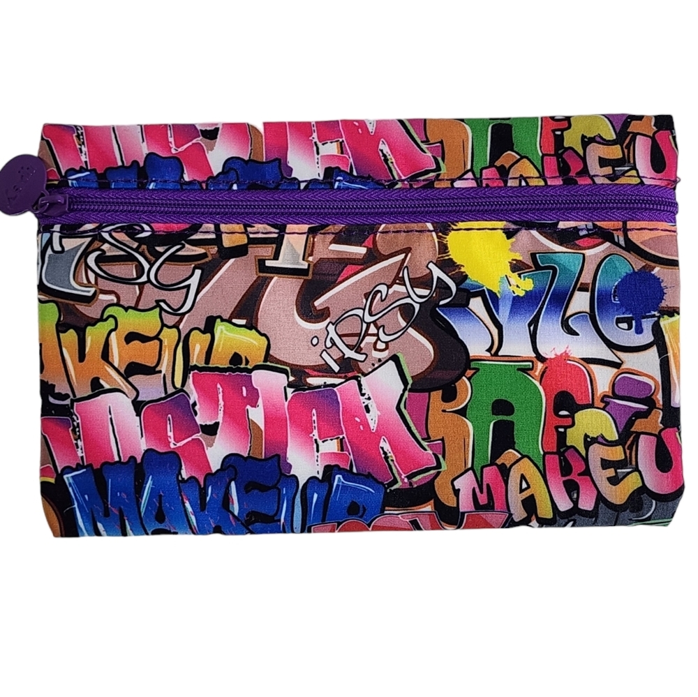 NWOT Limited ipsy Graffiti Art Makeup Bag